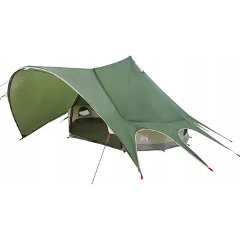 Stan Teepee stan se střechou Zelená a šedá 600 x 600 x 347 cm