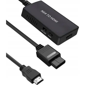 Bezpečnostní kamera Konvertor N64 Nintendo 64 na HDMI Adaptér Převodník Kabel NGC Gamecube