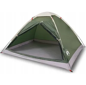 Stan Kempingový stan kopule pro 4 osoby zelený nepromokavý