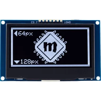Displej MSALAMON OLED Displej 2,42" 128x64px bílý SSD1309