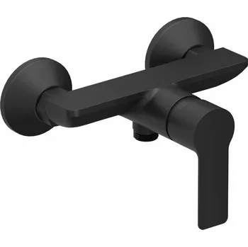 Vodovodní baterie RAVAK Baterie Ravak Solar sprchová nástěnná, bez sprchového setu, černá, X070492 X070492