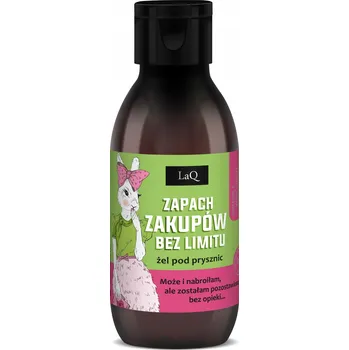 Sprchový gel Sprchový gel pro ženy KIWI HROZNOVÉ VÍNO VŮNĚ NÁKUPŮ BEZ OMEZENÍ 100 ml LaQ