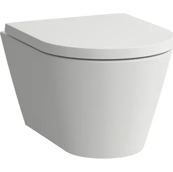 Klozet Kartell LAUFEN Závěsný klozet rimless/compact, hluboké splachování 490x370, Bílá LCC (LAUFEN Clean Coat) - H8203334000001