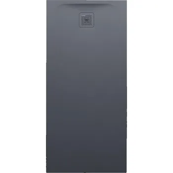 Sprchová vanička LAUFEN PRO Sprchová vanička, obdélníková, s odtokem na kratší straně, materiál Marbond 1500x700, Antracit - H2129590780001