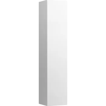 Nábytek LAUFEN ILBAGNOALESSI Vysoká skříňka, závěsy dvířek vpravo 350x335, Bílá mat - H4304620972601