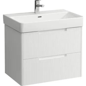 Koupelnový nábytek LAUFEN JUNA Skříňka pod umyvadlo, 2 zásuvky, pro umyvadlo PRO S H810967 670x445, Bílá mat - H4115121092601