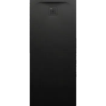 Sprchová vanička LAUFEN PRO Sprchová vaničky, obdélníková, s odtokem na kratší straně, materiál Marbond 1600x700, Černá - H2139540800001