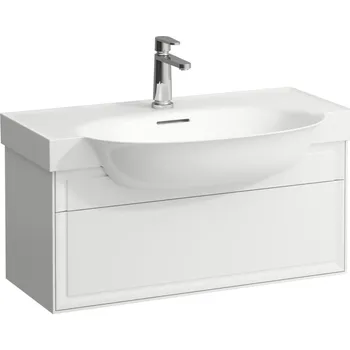 Koupelnový nábytek LAUFEN THE NEW CLASSIC Skříňka pod umyvadlo, s 1 zásuvkou, pro umyvadla H813855 775x315, Bílá mat - H4060410851701