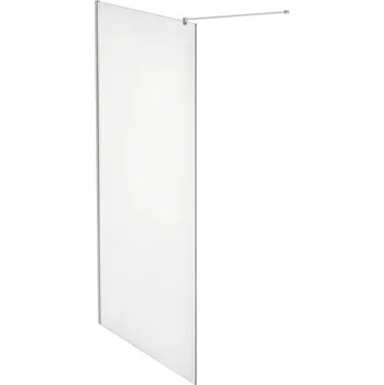 LAUFEN PRO Sprchová zástěna Walk-In 120 × 200 cm, tloušťka skla 8 mm, s upevňovacími prvky pro sprchové vaničky do šířky 100 cm 1180x76, Chrom - H2609520040001