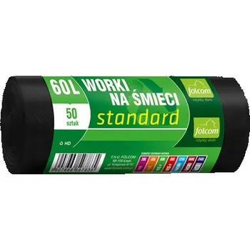 Pytle na odpadky Pytle na odpadky 60l, 50 kusů FOLCOM