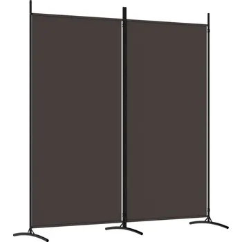 Paraván Paraván Haba Trading pokojový 2-dílný hnědý 175 x 180 cm