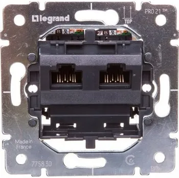 Elektrická zásuvka Internetová zásuvka nástěnná Legrand bílá