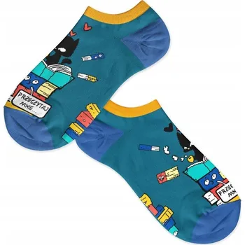 Dámské ponožky Ponožky s motivem knih, komiksů a popkultury, velikost 37-41