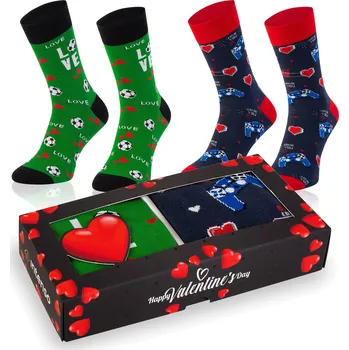 Pánské ponožky Ponožky Intenso 2PAK_MESKIE_WAL1 vícebarevné velikost 41-43