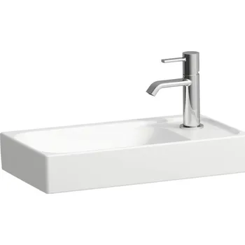 LAUFEN MEDA Umývátko, s armaturní deskou vpravo 460x235, Bílá mat - H8151137571141