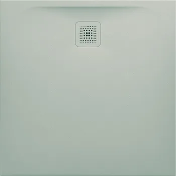 Sprchová vanička LAUFEN PRO Sprchová vanička, čtvercová, s odtokem na straně, materiál Marbond 900x900, Light grey - H2109560770001