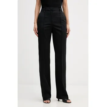 Dámské kalhoty Kalhoty s příměsí vlny Karl Lagerfeld B1W10003 černá 99X, vel. 36