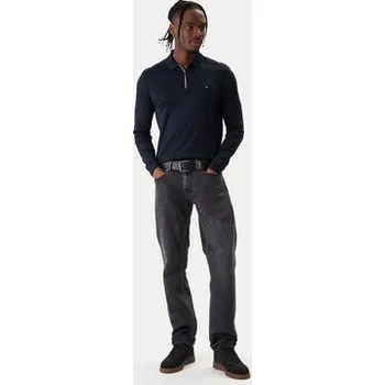 Pánské oblečení Tommy Hilfiger Polokošile MW0MW42808 Tmavomodrá Regular Fit M