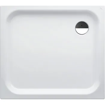 Sprchová vanička LAUFEN PLATINA Sprchová vanička, obdélníková, ocel 3,5 mm, plochá (65 mm) 1000x900, Bílá - H2150310000401