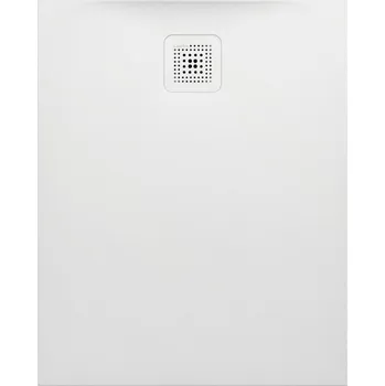 Sprchová vanička LAUFEN PRO Sprchová vanička, obdélníková, s odtokem na kratší straně, materiál Marbond 900x700, Bílá - H2169560000001