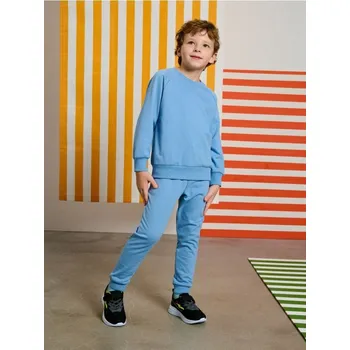 Chlapecké kalhoty Sinsay - Souprava mikiny a kalhot - světle modrá - 861DX-50X - 861DX-50X-128