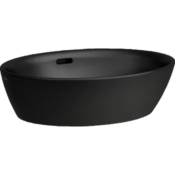 LAUFEN PRO Umyvadlová mísa, broušená spodní část umyvadla 520x390, Černá mat - H8129647161091