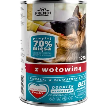 Krmivo pro psa Frendi mokré krmivo krmivo masem 1250 g