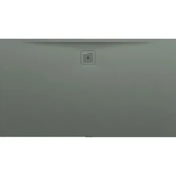 Sprchová vanička LAUFEN PRO Sprchová vanička, obdélníková, s odtokem na delší straně, materiál Marbond 1600x900, Betonově šedá - H2119500790001