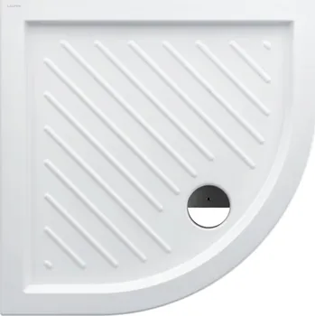 Sprchová vanička LAUFEN MERANO E Keramická sprchová vanička 1230x1100, Bílá/Antislip - H8559506000001