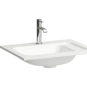 Umyvadlo LAUFEN MEDA Umyvadlo do nábytku 'slim', materiál Marbond 575x445, Bílá - H8141130001111