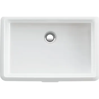 Umyvadlo LIVING BY LAUFEN Vestavné umyvadlo, broušená spodní hrana 490x310, Bílá - H8124310001551