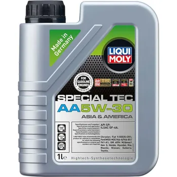 Motorový olej LIQUI MOLY Special Tec AA 5W-30 (Asie, Amerika), syntetický motorový olej 1 l