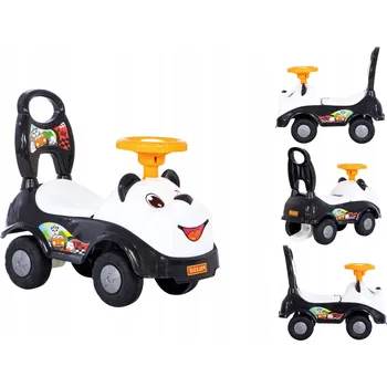 Dětské vozidlo Polesie Odrážedlo Panda pro děti, bílý klakson