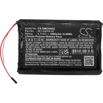 Baterie Cameron Sino CS-GMZ350SL pro Garmin zumo 396 - neoriginální