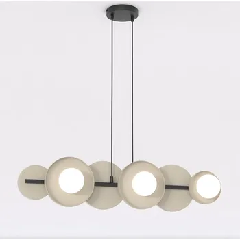 Emibig MODEL 6 BL MOKKA Závěsné/stropní svítidlo Mocha G9 8W MAX LED Bílá (Bílé)