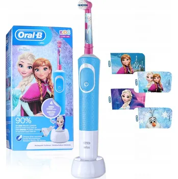 Péče o chrup Elektrický zubní kartáček Oral-B Vitality 100 Kids Frozen modrý