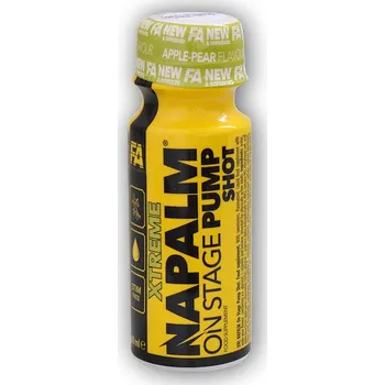 Anabolizér Fitness Authority NAPALM On Stage PUMP shot 60ml Varianta: apple pear