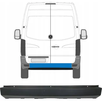 Nárazník Zadní nárazník pro Mercedes Sprinter 2006-2018