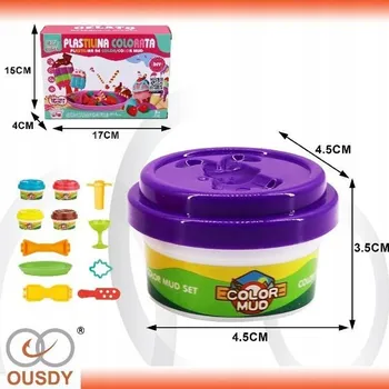 kreativní sada Sada modelíny na výrobu zmrzliny 1 Ks