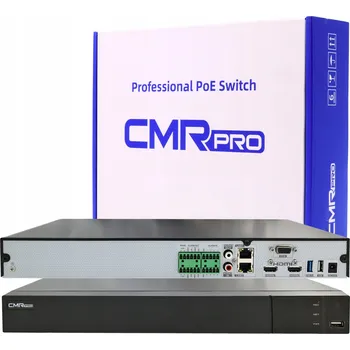 IP kamera IP rekordér CMR-NVR32224 32kanálový 12Mpx USB HDMI VGA 2x SATA až 10TB
