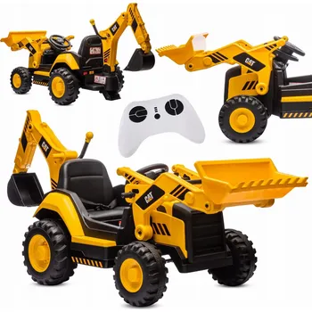 autíčko Elektrický bagr-nakladač