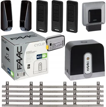 Pohon pro posuvné brány Faac brama przesuwna automat akcesoria