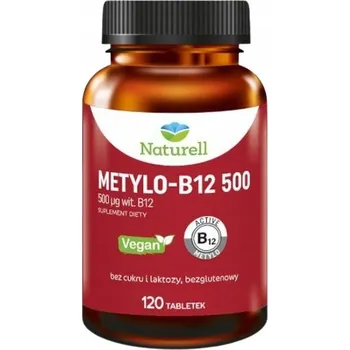 Naturell Metylo-B12 500 vitamín B12 metylkobalamin 120 tablet