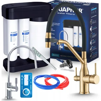 vodní filtr FILTR REVERZNÍ OSMÓZY A TŘÍCESTNÁ BATERIE DO KUCHYNĚ SADA PRO PITNOU VODU
