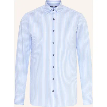 Pánská košile Olymp Pánská Košile Body Fit, tmavě modrá / bílá, 44