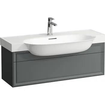 Nábytek LAUFEN THE NEW CLASSIC Skříňka pod umyvadlo, s 1 zásuvkou, pro umyvadla H813857 975x315, Šedá traffic - H4060910856271