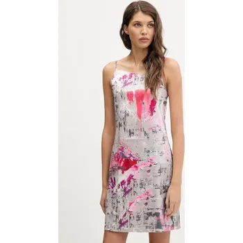 Dámské šaty Šaty Karl Lagerfeld Jeans B1W13033 šedá 09A, vel. L