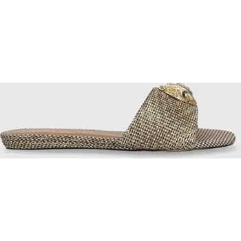 Dámské pantofle Pantofle Kurt Geiger London Kensington 8496140609.BEIGE zlatá 10Y, EUR 40