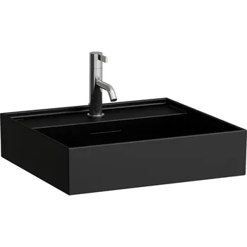 Umyvadlo Kartell LAUFEN Umyvadlo, broušená spodní část 500x460, Černá mat - H8163327161041