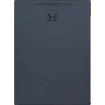 Sprchová vanička LAUFEN PRO Sprchová vanička, obdélníková, s odtokem na kratší straně, materiál Marbond 1100x800, Antracit - H2129540780001